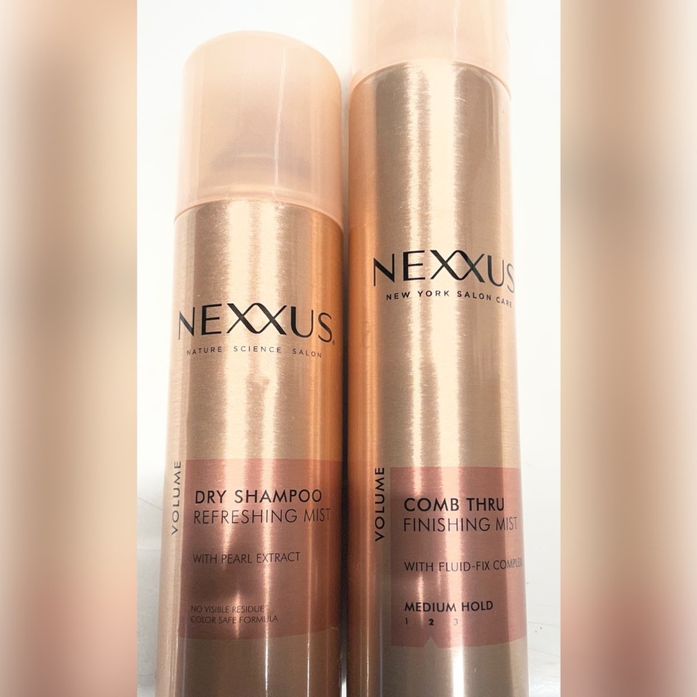 Nexxus Volume Dry‎ Shampoo and Finishing Mist Set - Gold